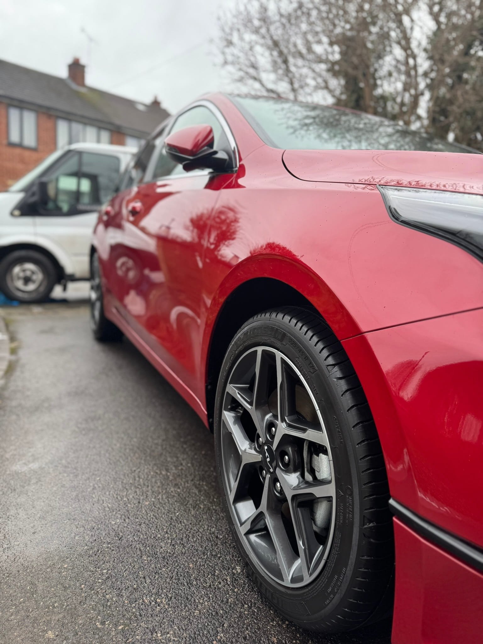 Red Car Detail